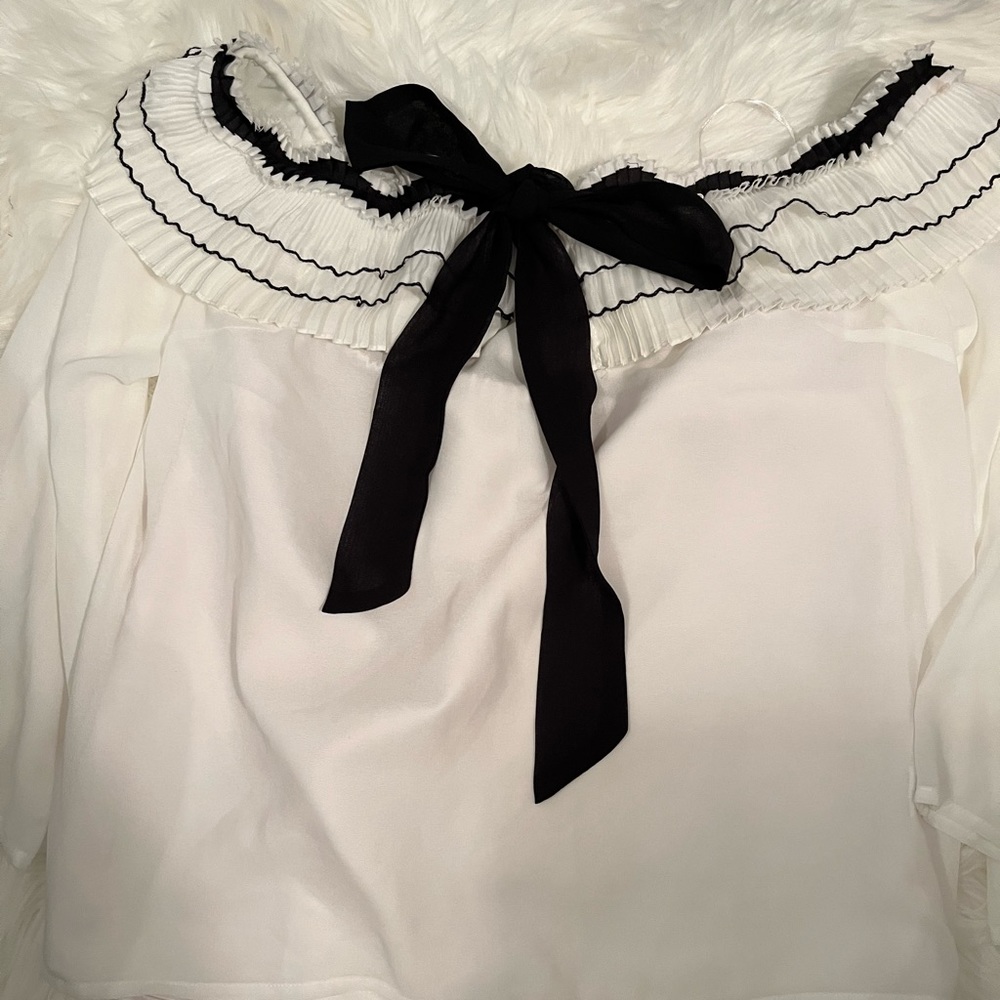 Off the shoulder blouse